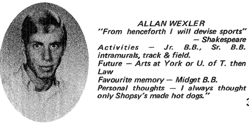 Allan Wexler - THEN